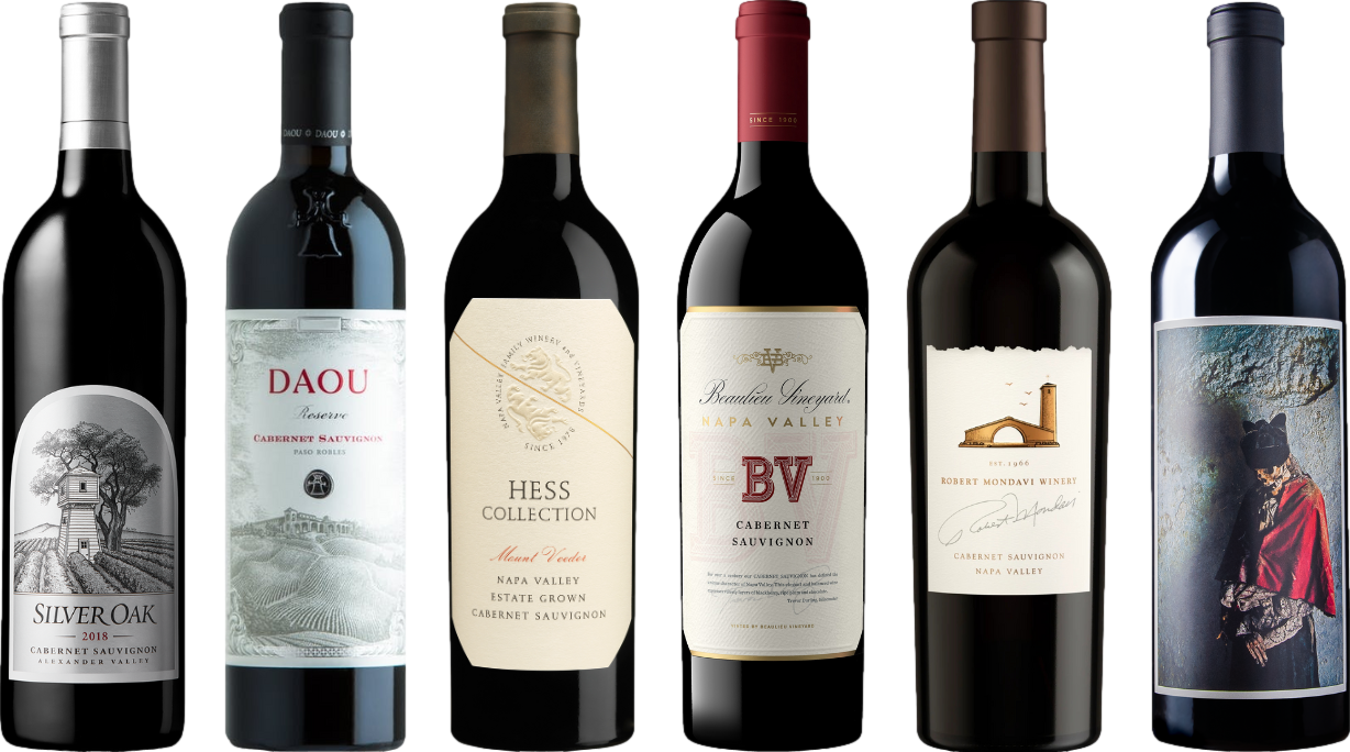 California Cabernet Sauvignon Caso Degustazione Premium