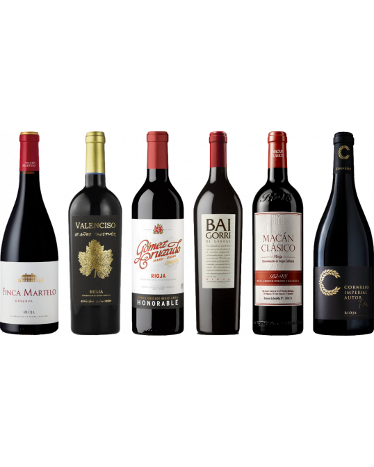 Cassa di degustazione Rioja Premium