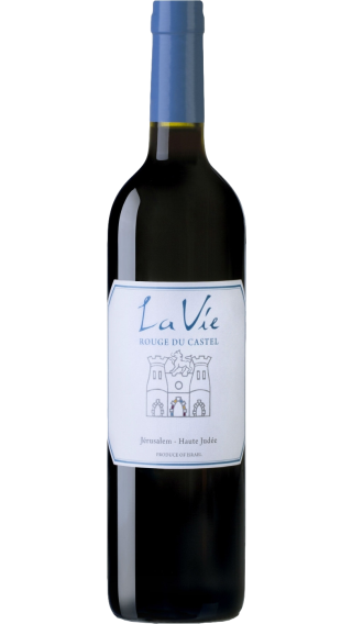 Bottle of Domaine du Castel La Vie Rouge 2021 wine 750 ml