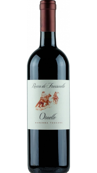 Bottle of Rocca di Frassinello Ornello 2014 wine 750 ml