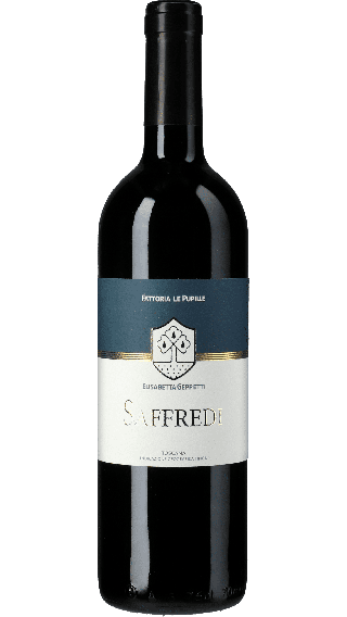 Bottle of Fattoria Le Pupille Saffredi 2020 wine 750 ml