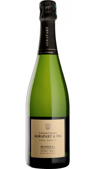Bottle of Champagne Agrapart  Mineral Blanc de Blancs Grand Cru 2013 wine 750 ml