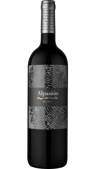 Bottle of Alpasion Malbec 2020 wine 750 ml