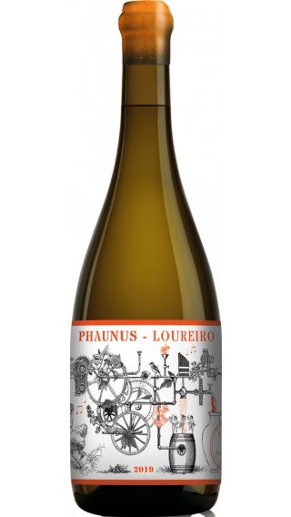 Bottle of Aphros Phaunus Amphora Loureiro 2019 wine 750 ml