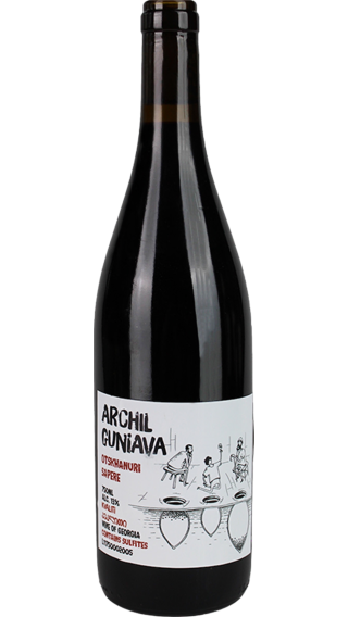 Bottle of Archil Guniava Otskhanuri Sapere 2020 wine 750 ml