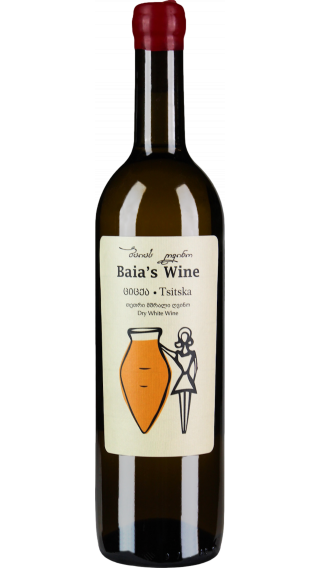 Bottle of Baia's Wine Tsitska 2021 wine 750 ml