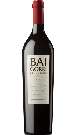 Bottle of Baigorri De Garage Rioja 2018 wine 750 ml