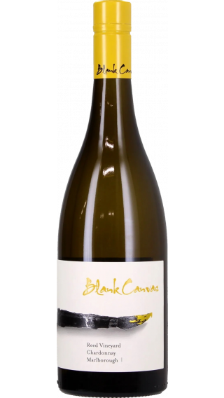 Bottle of Blank Canvas Reed Chardonnay 2020 wine 750 ml