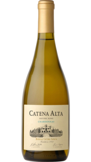 Bottle of Catena Zapata Catena Alta Chardonnay 2021 wine 750 ml
