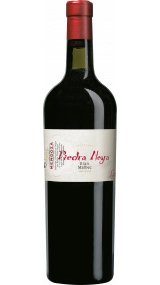 Bottle of Bodegas Piedra Negra Gran Malbec 2015 wine 750 ml