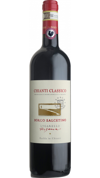 Bottle of Borgo Salcetino Lucarello Chianti Classico Riserva 2017 wine 750 ml
