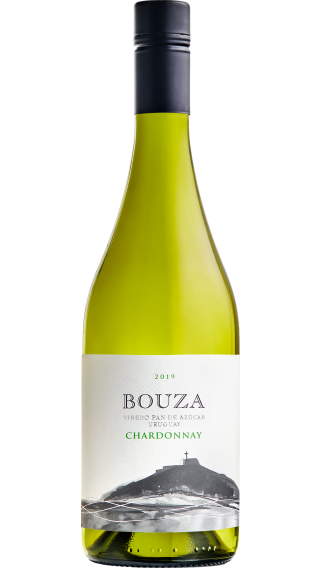 Bottle of Bouza Pan de Azucar Chardonnay 2019 wine 750 ml