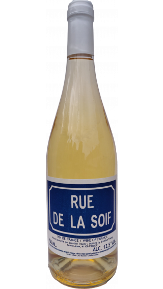 Bottle of Brendan Tracey Rue de la Soif Blanc 2020 wine 750 ml