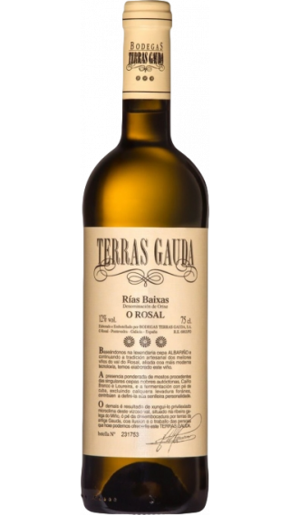 Bottle of Terras Gauda 2017 wine 750 ml