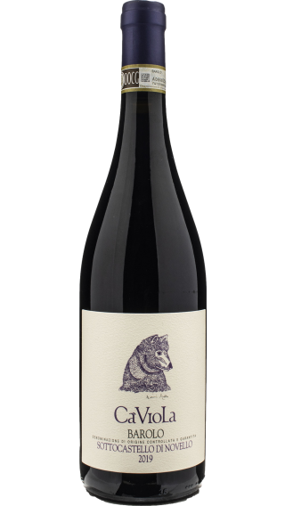 Bottle of Ca Viola Barolo Sottocastello Di Novello 2019 wine 750 ml