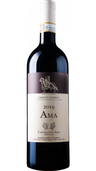 Bottle of Castello di Ama Chianti Classico Ama 2019 wine 750 ml