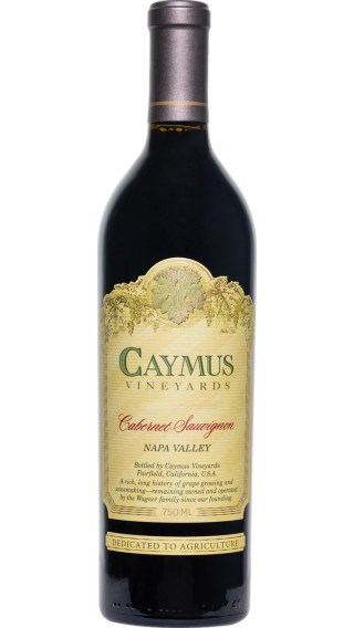 Bottle of Caymus Cabernet Sauvignon 2021 wine 750 ml