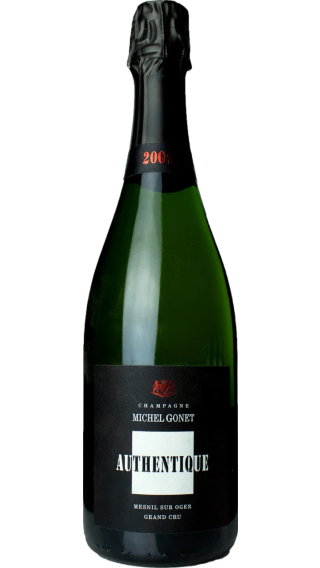 Bottle of Champagne Michel Gonet Authentique Blanc de Blancs Grand Cru 2005 wine 750 ml