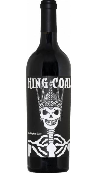 Bottle of Charles Smith K Vintners King Coal 2018 wine 750 ml
