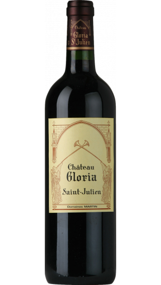Bottle of Chateau Gloria 2017 wine 750 ml