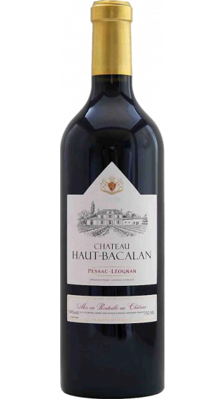 Bottle of Chateau Haut-Bacalan Pessac-Leognan 2015 wine 750 ml