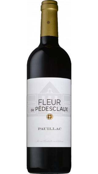 Bottle of Chateau Pedesclaux Fleur de Pedesclaux 2018 wine 750 ml