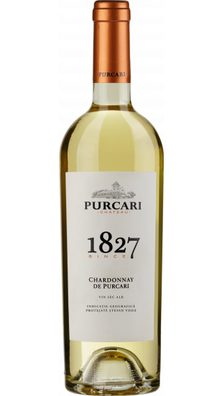 Bottle of Chateau Purcari Chardonnay de Purcari 2020 wine 750 ml