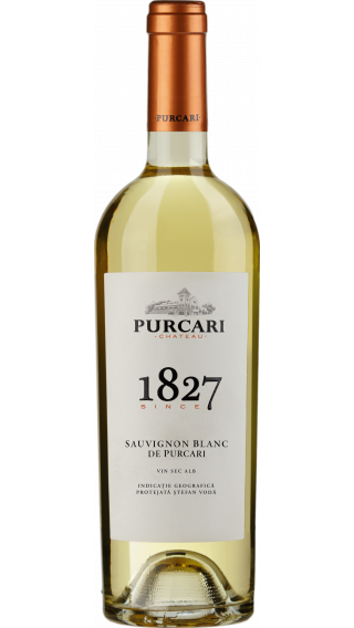 Bottle of Chateau Purcari Sauvignon Blanc de Purcari 2021 wine 750 ml