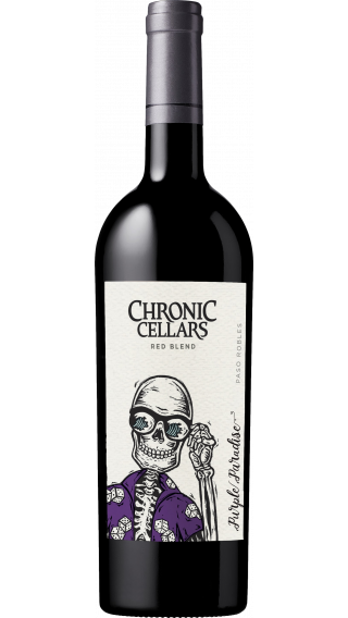 Bottle of Chronic Cellars Purple Paradise 2020 wine 750 ml