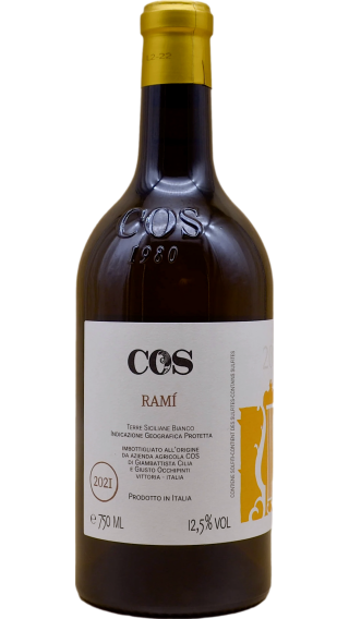 Bottle of COS Rami 2022 wine 750 ml