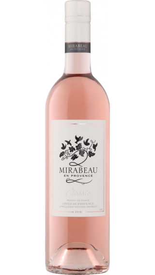 Bottle of Mirabeau Classic Provence Rose 2021 wine 750 ml