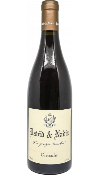 Bottle of David & Nadia Grenache 2019 wine 750 ml