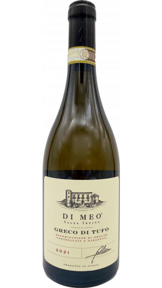 Bottle of Di Meo Greco di Tufo 2021 wine 750 ml