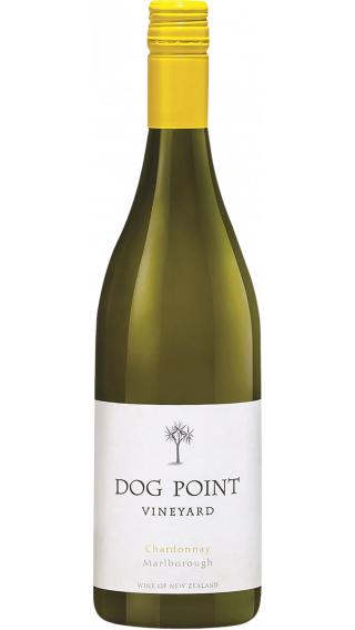 Bottle of Dog Point Chardonnay 2019 wine 750 ml