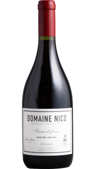 Bottle of Domaine Nico Grande Mere Pinot Noir 2021 wine 750 ml
