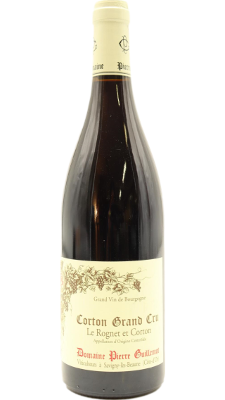 Bottle of Domaine Pierre Guillemot Corton Le Rognet Grand Cru 2022 wine 750 ml