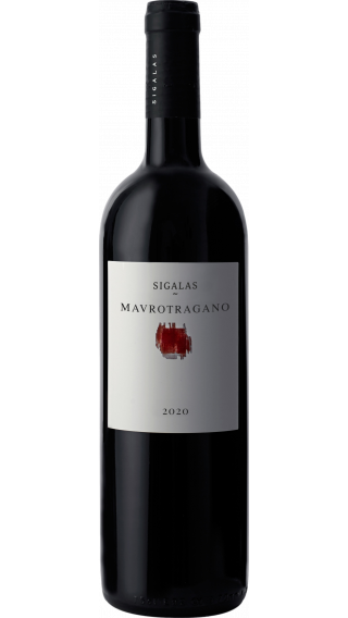 Bottle of Domaine Sigalas Mavrotragano 2020 wine 750 ml