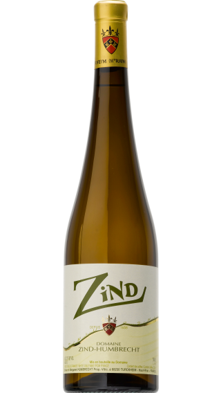 Bottle of Domaine Zind-Humbrecht Zind 2022 wine 750 ml