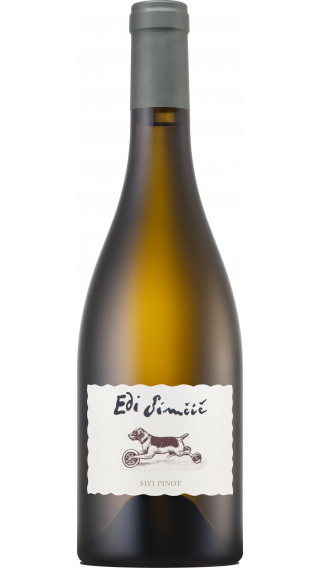 Bottle of Edi Simcic Sivi Pinot 2019 wine 750 ml