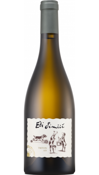 Bottle of Edi Simcic Triton Lex 2018 wine 750 ml