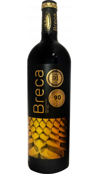 Bottle of Breca 2016 wine 750 ml