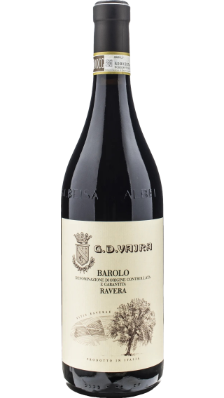 Bottle of G.D. Vajra Barolo Ravera 2019 wine 750 ml