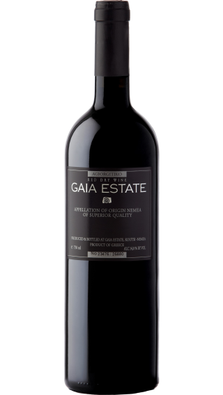Bottle of Gaia Estate Nemea Agiorgitiko 2021 wine 750 ml