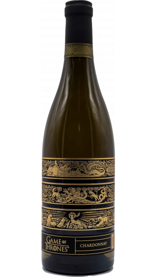 Bottle of Game of Thrones Chardonnay 2016 wine 750 ml