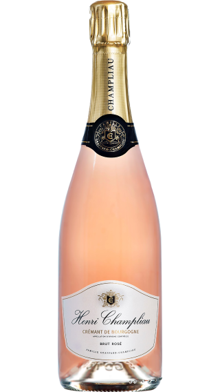 Bottle of Henri Champliau Cremant de Bourgogne Rose Brut wine 750 ml