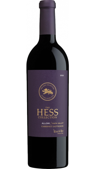 Bottle of Hess Collection Allomi Vineyard Cabernet Sauvignon 2019 wine 750 ml