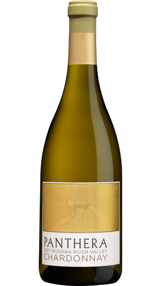 Bottle of Hess Panthera Chardonnay 2021 wine 750 ml