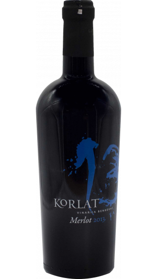 Bottle of Korlat Merlot 2013 wine 750 ml