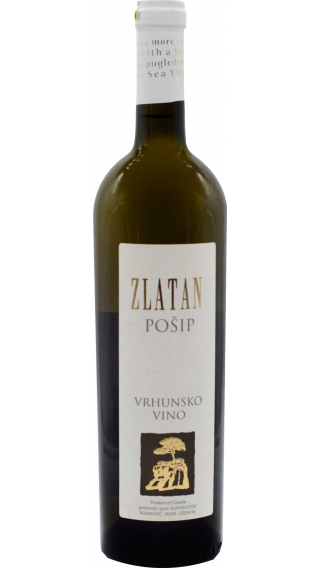 Bottle of Zlatan Otok Posip 2021 wine 750 ml