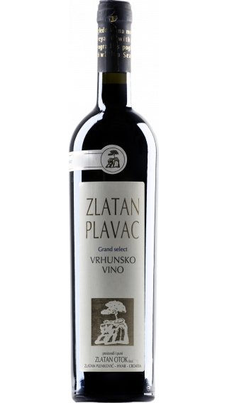 Bottle of Zlatan Otok Grand Plavac 2013 wine 750 ml